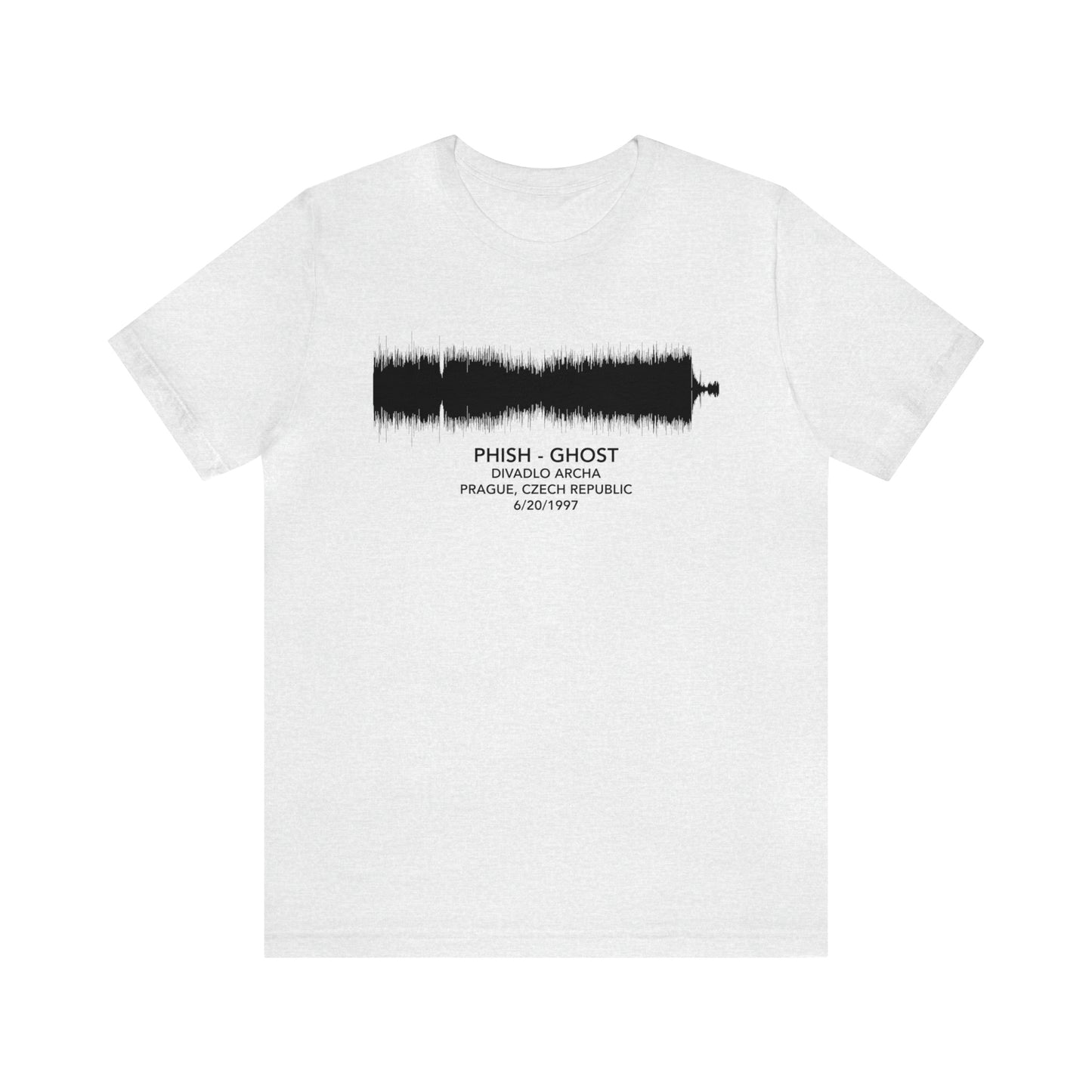 Prague Ghost Sound Wave T-Shirt