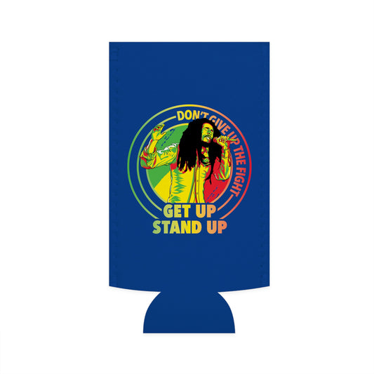 Get Up Stand Up Slim Can Sleeve