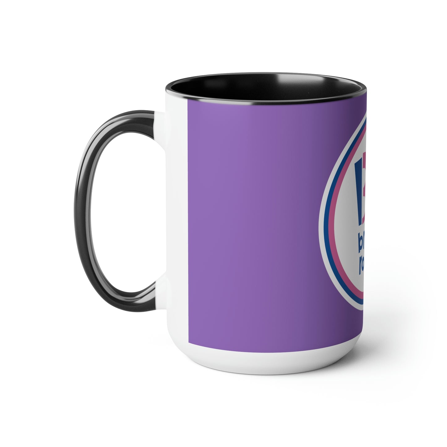 Brian and Robert Accented Coffee Mugs, 15oz