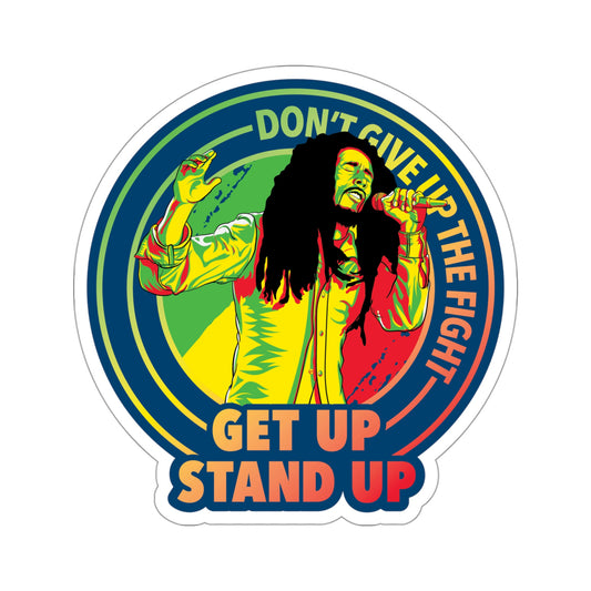 Get Up Stand Up Sticker