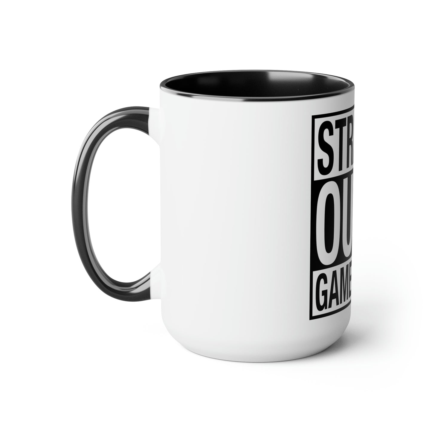 Gamehendge Accented Coffee Mugs, 15oz